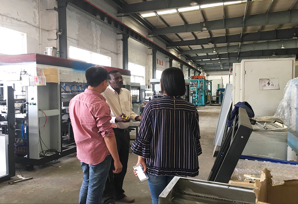 苏丹客户来访洽谈订单 – 购买机器投产埃塞俄比亚工厂